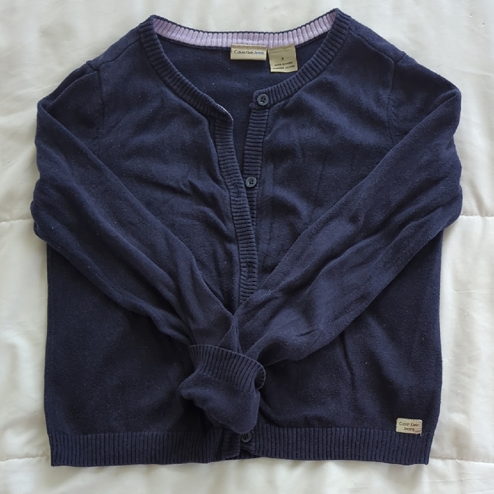 Calvin Klein Deep Blue Cardigan